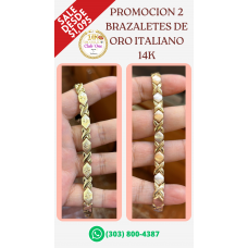 14k Italian Gold Bracelet Exclusive Elegance for You