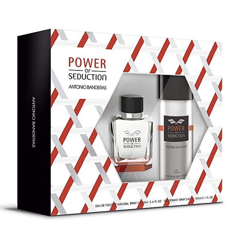 6295 Antonio Banderas POWER OF SEDUCTION SET 2p 3.4oz