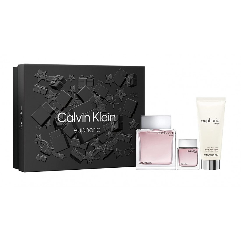 6503 Calvin Klein EUPHORIA SET 3p 3.3oz M EDT SPRY