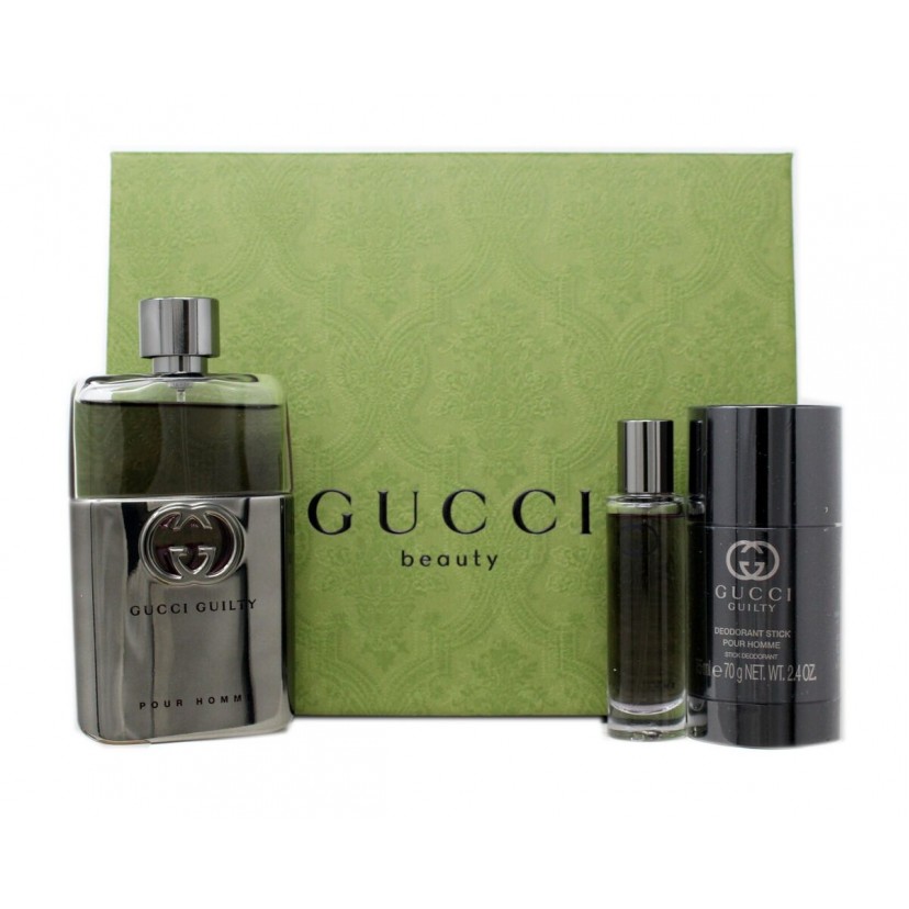 9924 GUCCI GUILTY SET 3p 3.0oz M EDP