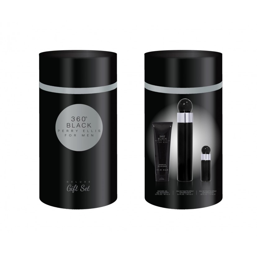 6181 Perry Ellis 360 COLLEC.NOIR SET 3p 3.4oz M E