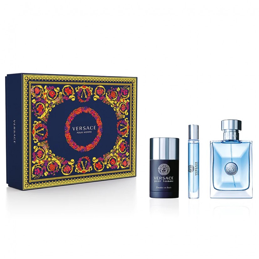 6487 VERSACE HOMME SET 3p 3.4oz M EDT