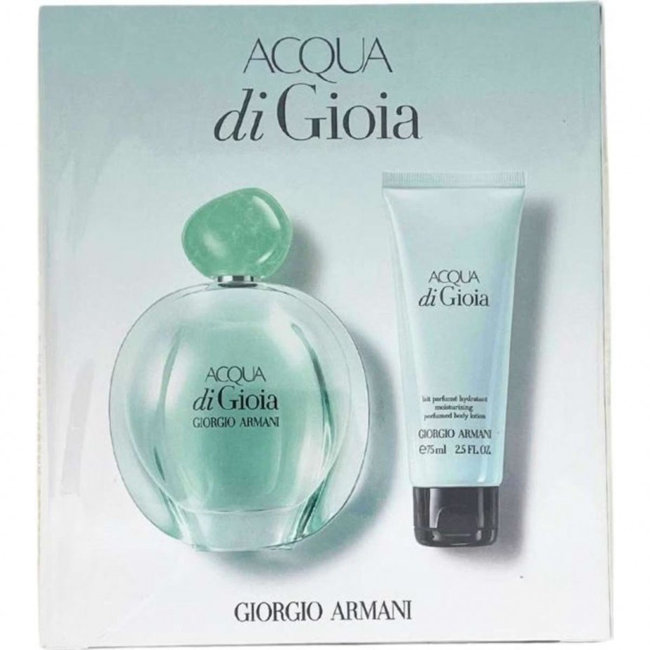 1550 Giorgio Armani ACQUA DI GIOIA SET 2p 3.4oz W EDP