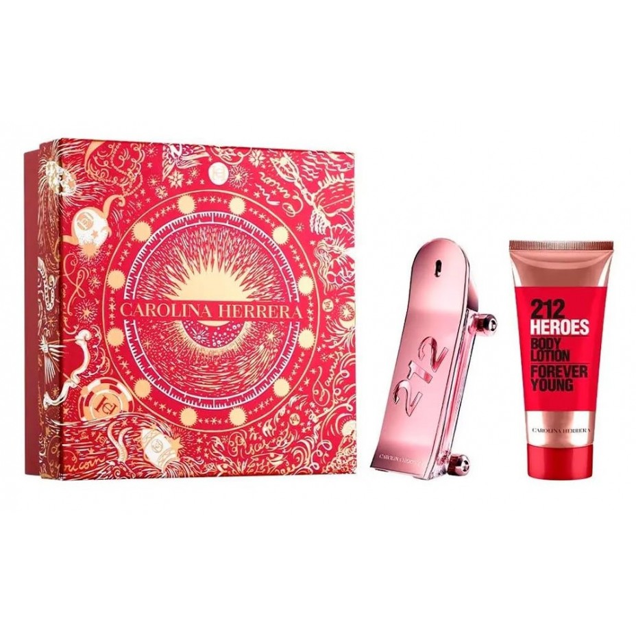 212 HEROES SET 2p 2.7oz W EDP SP
