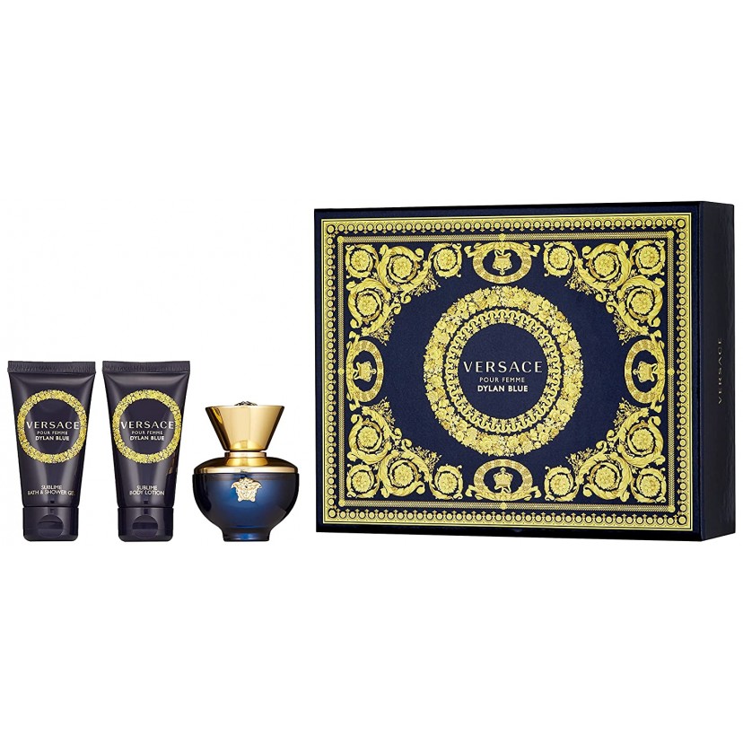 10976 VERSACE DYLAN PURPLE SET 3p 1.7oz
