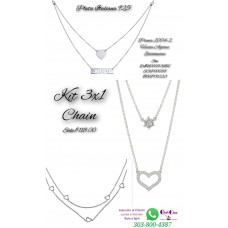 Italian Silver 925 Chain Promotion 3X1