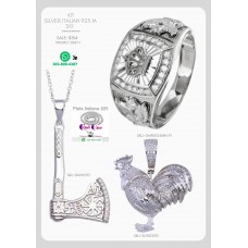 Promotion Of Italian Silver 925 M 3X1