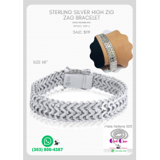 Discover Our Elegant 925 Italian Silver Bracelet on Promotion
