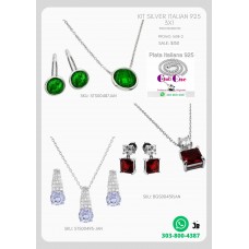 Exclusive Promotion Giftset Of iItalian Silver Chains 925 3X1