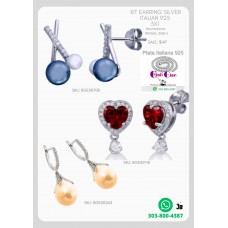 Italian Silver 925 Earrings Get 3 for 1 in our Exclusive Promotion