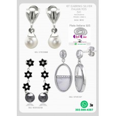 Offer 3x1 Italian Silver 925 Earrings on Promotion Find the Best Designs