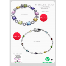 Italian Silver 925 Bracelet Irresistible Offer