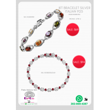 Special Promotion 925 Italian Silver Bracelet at a Discount