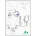 Elegant Promotion Of Earrings And Chains Of Italian Silver 925 3X1