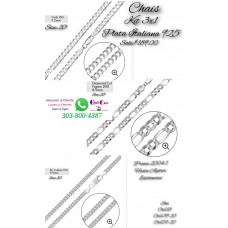Italian Silver 925 Chains Promotion 3X1