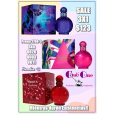 Britney Spears Perfume Promotion W 3X1