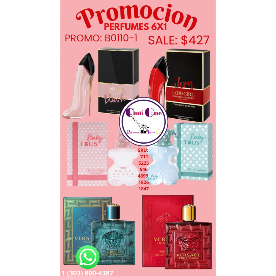 6X1 Perfumes on Offer Don't Miss This Promotion