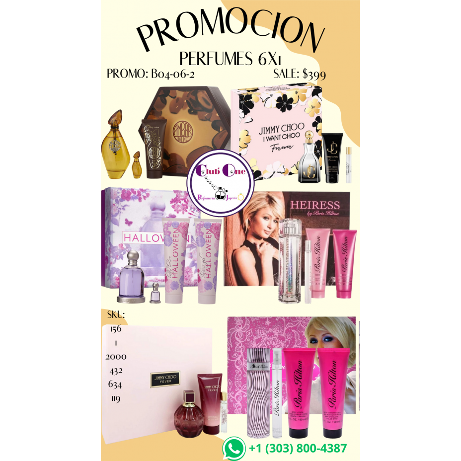 Don't Miss the 6x1 Perfume Promotion
