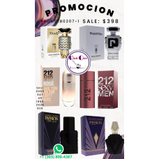 Buy 1 and get 6 perfumes Unique Promotion