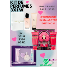 Discover Our Offers Perfume Promotions Women's Set 3x1