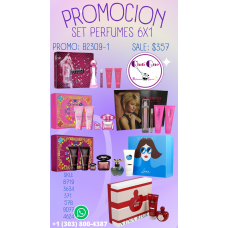 6X1 Promotion on Branded Perfumes Take Advantage of the Best Prices B23091