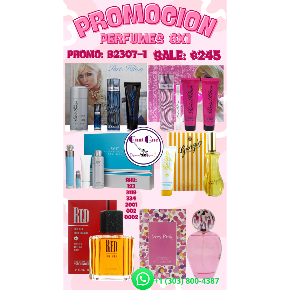 Discover the 6 for 1 Perfume Promotion Everyone Wants B23071 Discover the 6 for 1 Perfume Promotion Everyone Wants B23071