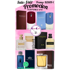 6x1 Perfume Promotion for Fragrance Lovers B26091