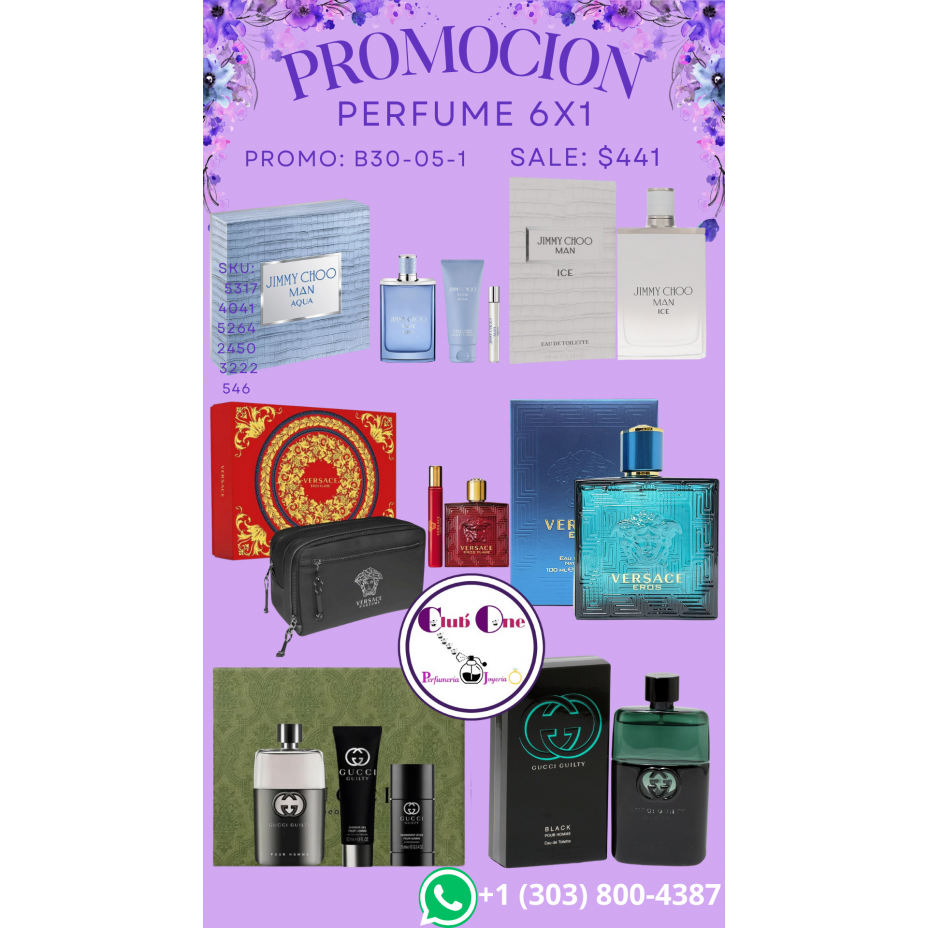 Don't Miss the 6x1 Perfume Promotion