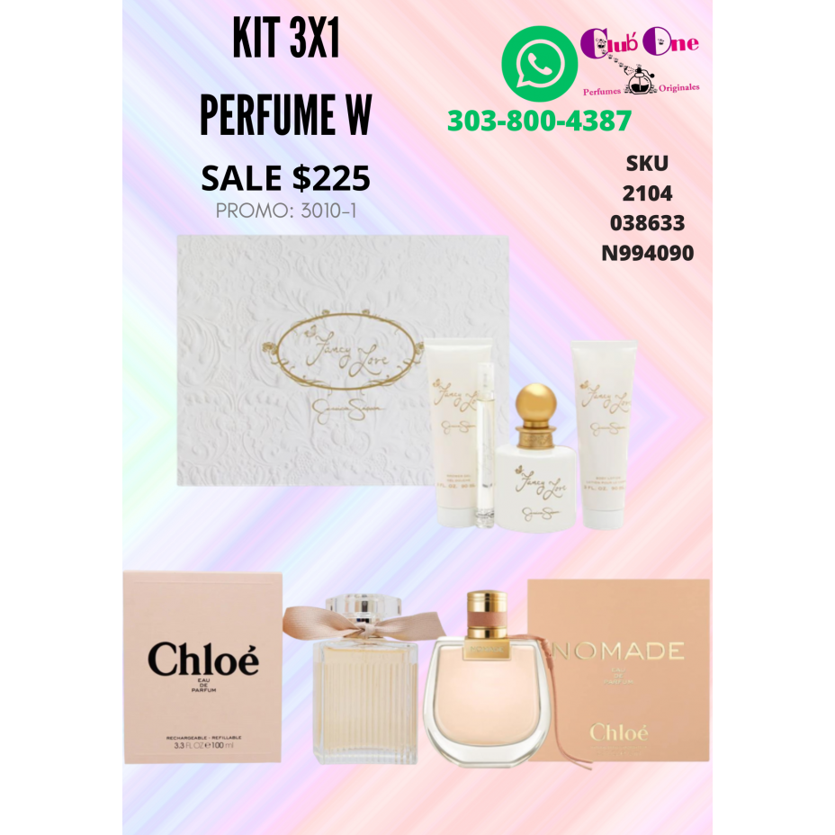 Don't Miss it Women's Perfumes 3x1 + Gift Included