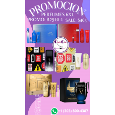 Discount Fragrances 6x1 Fragrances for Women and Men B29101