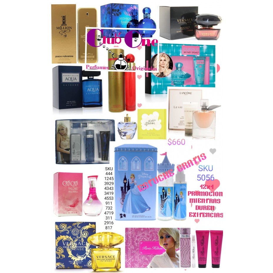 12x1 Perfume Promotion While Supplies Last