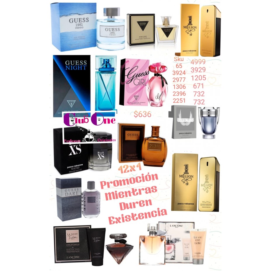 12X1 Perfume Promotion 