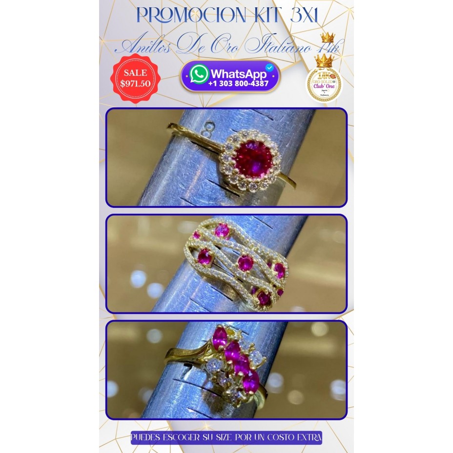 Anillos de Oro Italiano 14k: El Lujo al Alcance de Todos